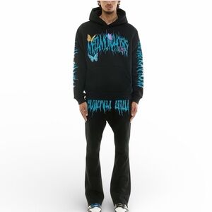 KDNK Butterfly Effect Hoodie Sweat Set Size Smal
